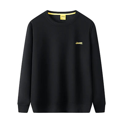 Jeep Casual Soft Cotton Crewneck Sweatshirt - Simple & Stylish P733MKJ030B