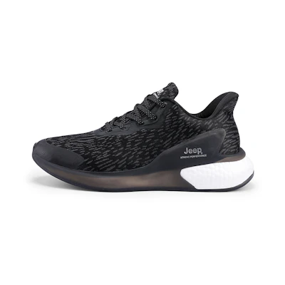 Jeep Casual Sport Sneakers 'Black Grey'