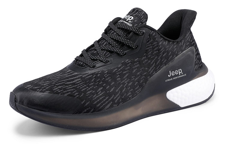 Jeep Casual Sport Sneakers 'Black Grey' 圖 3