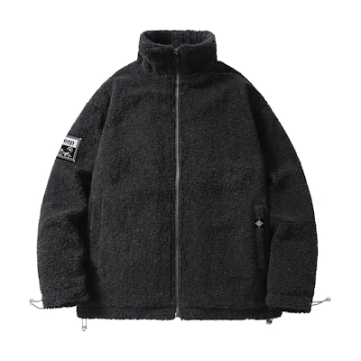Jeep Casual Warm Cotton Jacket with Drop Shoulder and Stand Collar Unisex. P834MWM474