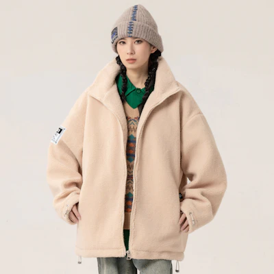 Jeep休闲男女通用落肩立领保暖棉夹克外套。 P834MWM474 4