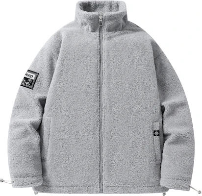 Jeep休闲男女通用落肩立领保暖棉夹克外套。 P834MWM474 5