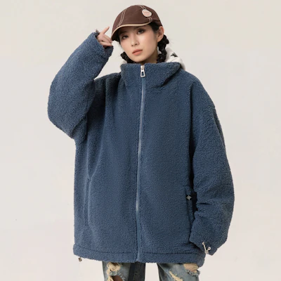 Jeep休闲男女通用落肩立领保暖棉夹克外套。 P834MWM474 1