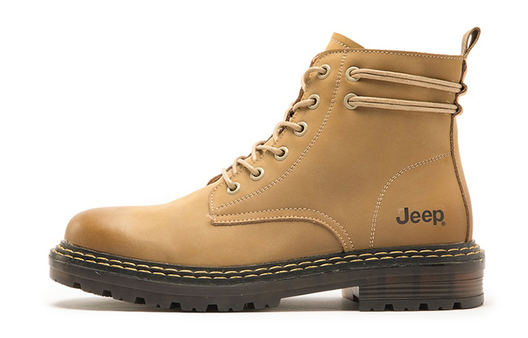 Jeep Casual Workwear 'Khaki Martin Boots'