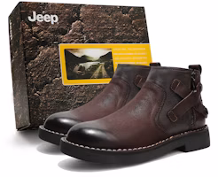 Jeep Chelsea Martin Boots - Warm & Durable, Dark Brown C214M10055 Dark Brown Jeep Chelsea Martin Boots - Warm & Durable, Dark Brown C214M10055 Dark Brown