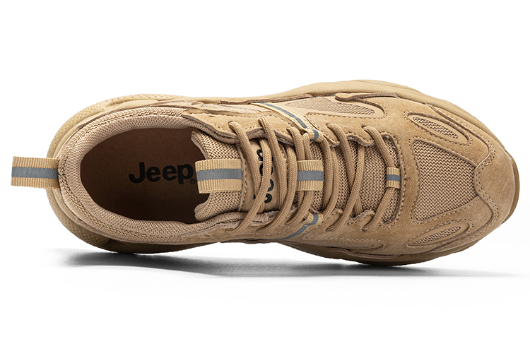 Jeep Chunky Sole Lightweight Dad Shoes 'Breathable Versatile Casual' 圖 3