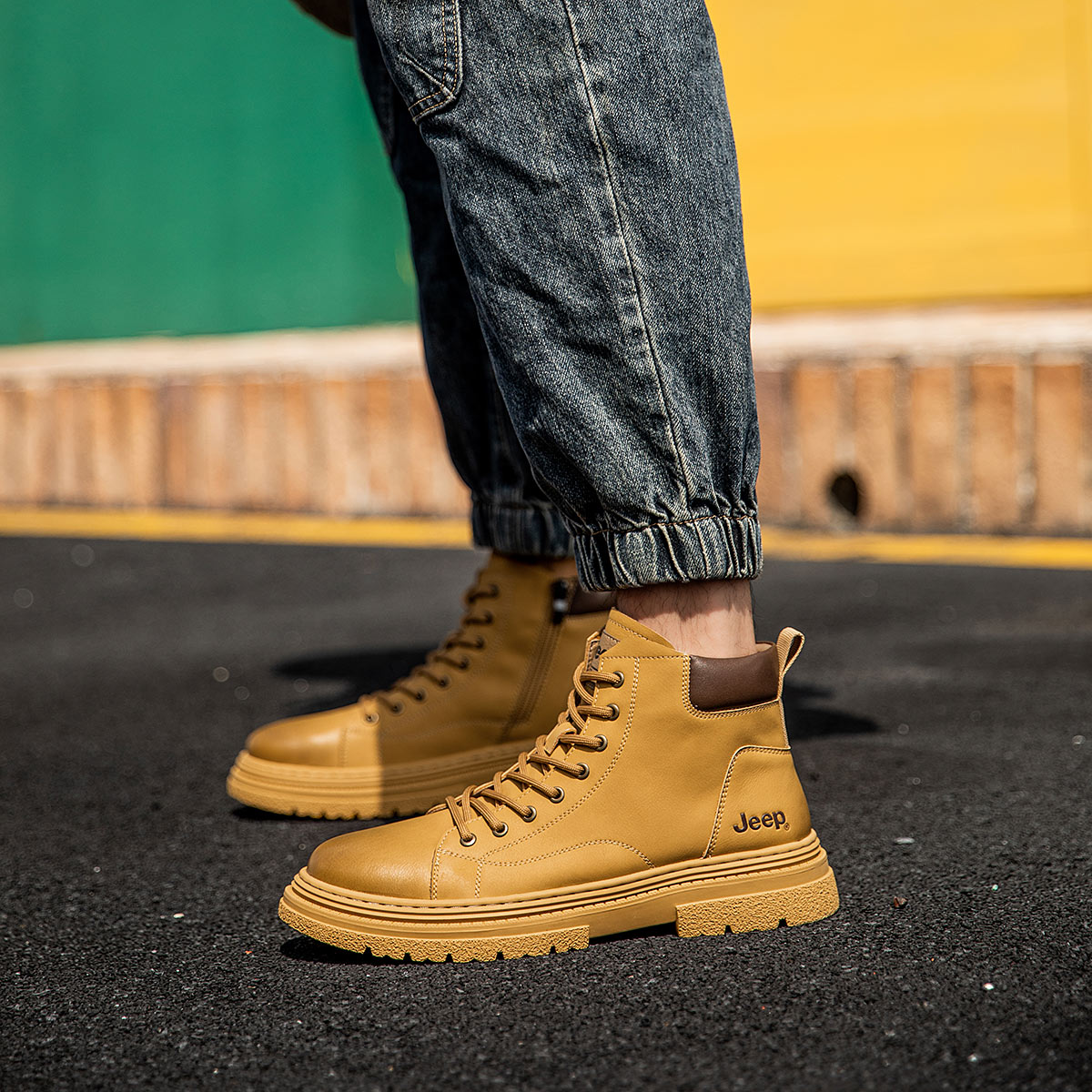 Sizing Jeep Klasik 'Yellow Waterproof' P234M08327