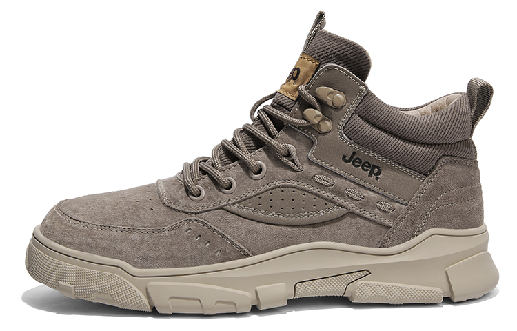 Jeep Classic Fashion Ankle Work Boots Steel Gray Durable & Comfortable. C214M02040 Steel GREY