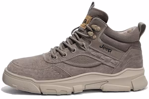 Jeep Classic Fashion Ankle Work Boots Steel Gray Durable & Comfortable. C214M02040 Steel GREY Jeep Classic Fashion Ankle Work Boots Steel Gray Durable & Comfortable. C214M02040 Steel GREY
