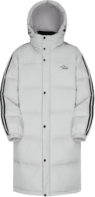 Jeep经典复古条纹户外连帽羽绒服极寒保暖款 P84JMWD194-jd Sizing Jeep经典复古条纹户外连帽羽绒服极寒保暖款 P84JMWD194-jd