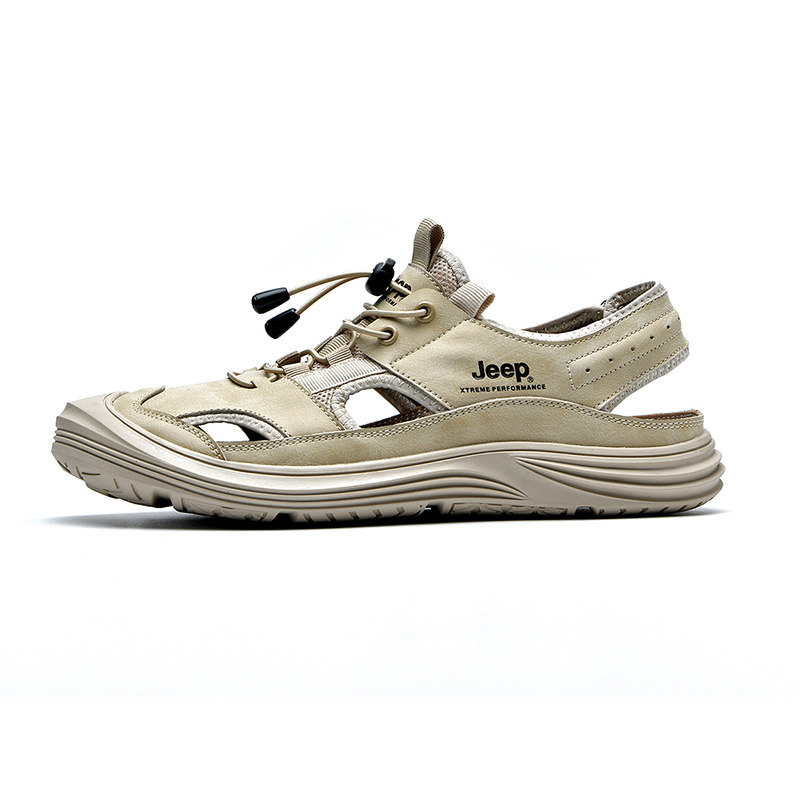 Jeep Comfortable Breathable Durable Sand-colored Water Shoes P211091232 Sand Color
