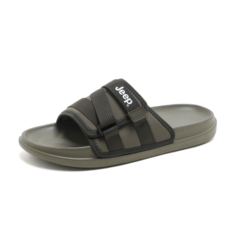 Jeep Comfortable Versatile Slide Sandals Army Green P240MTX488-3