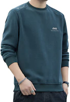 Jeep Crewneck Letter Print Long Sleeve Sweatshirt 24MA783SS7377 Jeep Crewneck Letter Print Long Sleeve Sweatshirt 24MA783SS7377