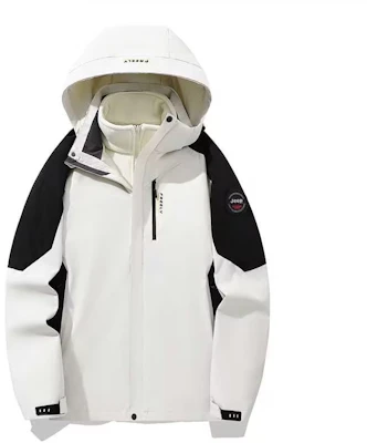 Jeep 可拆卸三合一防风保暖男女同款户外登山夹克 P834MWJ422 Buy Jeep 可拆卸三合一防风保暖男女同款户外登山夹克 P834MWJ422