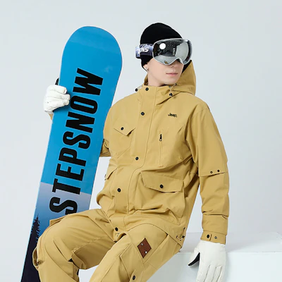 Jeep 多巴胺户外三合一防水加绒滑雪冲锋衣 男女通用 P844MWF137 16