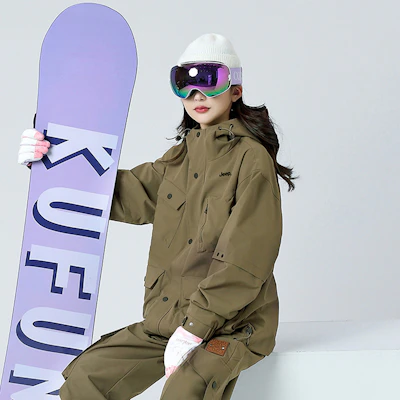 Jeep 多巴胺户外三合一防水加绒滑雪冲锋衣 男女通用 P844MWF137 31