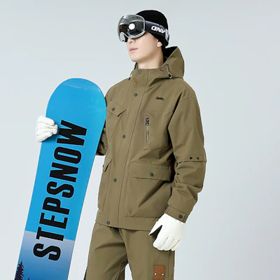 Jeep 多巴胺户外三合一防水加绒滑雪冲锋衣 男女通用 P844MWF137 32