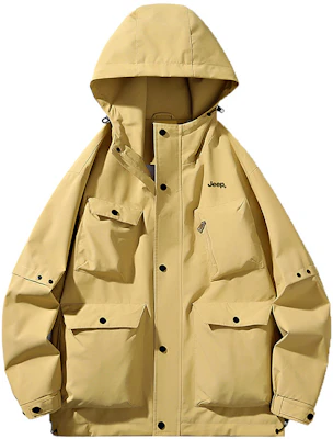 Jeep 多巴胺户外三合一防水加绒滑雪冲锋衣 男女通用 P844MWF137 48