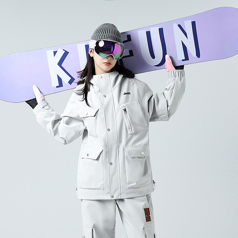 Sizing Jeep 多巴胺户外三合一防水加绒滑雪冲锋衣 男女通用 P844MWF137