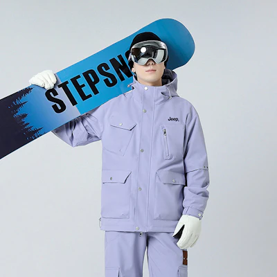 Jeep 多巴胺户外三合一防水加绒滑雪冲锋衣 男女通用 P844MWF137 63