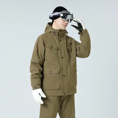 Jeep 多巴胺户外三合一防水加绒滑雪冲锋衣 男女通用 P844MWF137 70