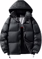 Jeep Downdrift Unisex Hooded Down Jacket Thick Winter Puffer Coat Warm Casual Fit P844MWD353-jd Jeep Downdrift Unisex Hooded Down Jacket Thick Winter Puffer Coat Warm Casual Fit P844MWD353-jd