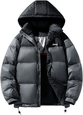 Jeep Downdrift 男女羽绒服连帽厚款冬季保暖休闲外套 P844MWD353-jd Purchase Jeep Downdrift 男女羽绒服连帽厚款冬季保暖休闲外套 P844MWD353-jd