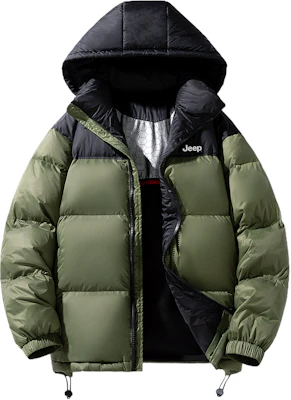 Jeep Downdrift 男女羽绒服连帽厚款冬季保暖休闲外套 P844MWD353-jd Cheap Jeep Downdrift 男女羽绒服连帽厚款冬季保暖休闲外套 P844MWD353-jd