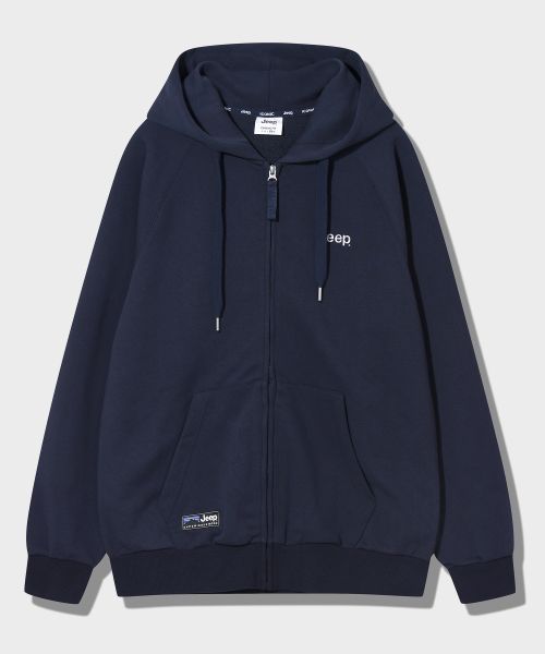 Lookbook Jeep Essential Small Logo Hoodie Zip-Up JQ5TZU002NA