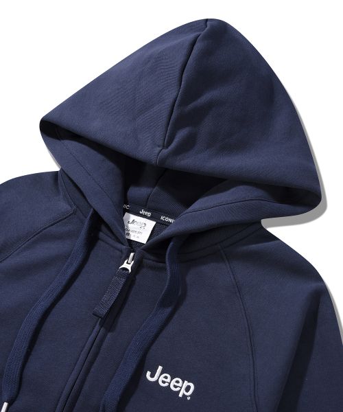 Purchase Jeep Essential Small Logo Hoodie Zip-Up JQ5TZU002NA