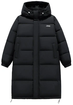 Jeep远征加厚羽绒大衣 男女连帽长款保暖防寒冬季外套 P84JMWD064 Buy Jeep远征加厚羽绒大衣 男女连帽长款保暖防寒冬季外套 P84JMWD064