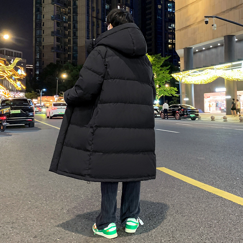 Sizing Jeep远征加厚羽绒大衣 男女连帽长款保暖防寒冬季外套 P84JMWD064