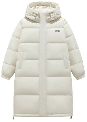 Jeep远征加厚羽绒大衣 男女连帽长款保暖防寒冬季外套 P84JMWD064 Cheap Jeep远征加厚羽绒大衣 男女连帽长款保暖防寒冬季外套 P84JMWD064