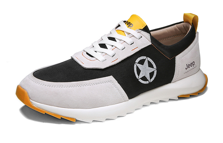 Order 지프 패션 야외 다능 로우컷 스니커즈 (블랙/화이트) J111591225