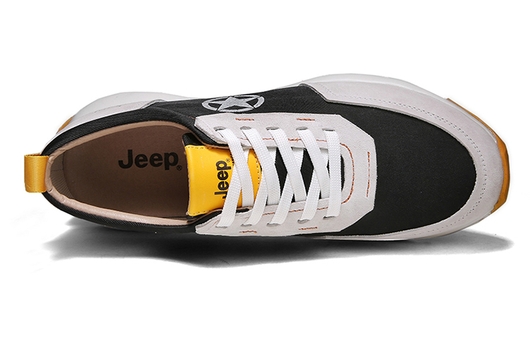 Shop 지프 패션 야외 다능 로우컷 스니커즈 (블랙/화이트) J111591225