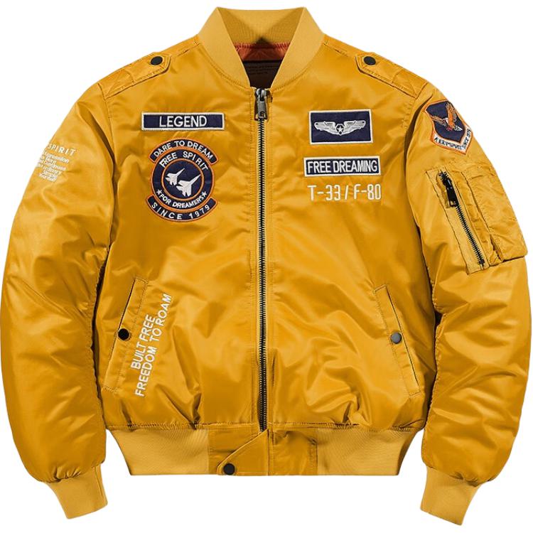 Jeep Fashion Warm Logo Long Sleeve Jacket JPCQ9822-3JP