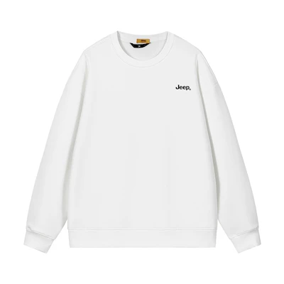 Jeep Fleece Pullover Unisex Sweatshirt - Minimalist College Style & Breathable Comfort P844MKJ131