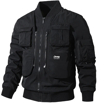 Bomber Jacket Jeep Multi-Poket Unisex Warna Solid BC3352jp BC3352JP Buy Bomber Jacket Jeep Multi-Poket Unisex Warna Solid BC3352jp BC3352JP