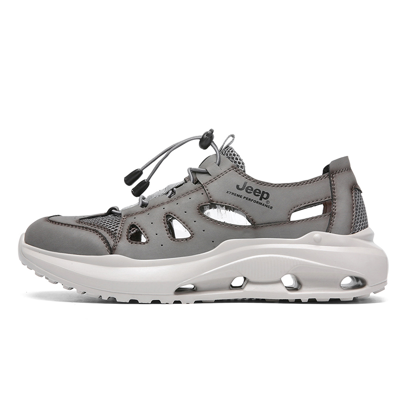 Jeep Gray Outdoor Hiking Mesh Sandals Water Shoes. P420915009GREY