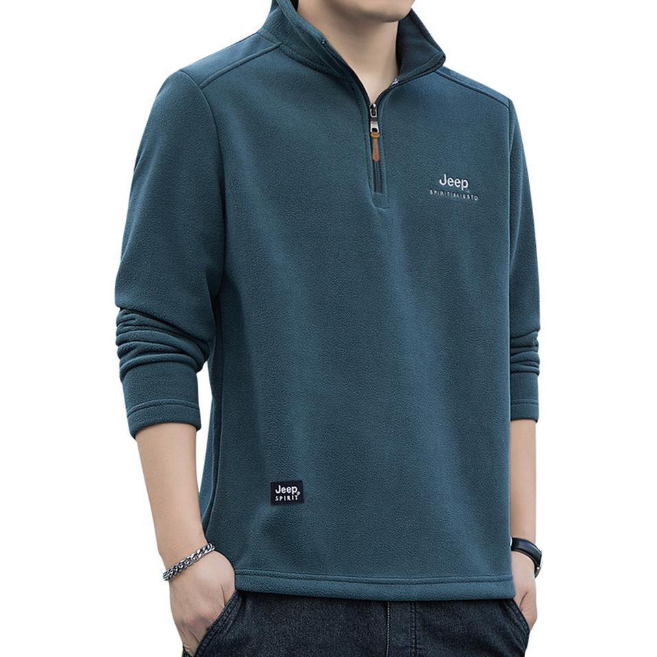 Jeep Half-Zip Fleece Casual Sweatshirt 24MA783SS7378