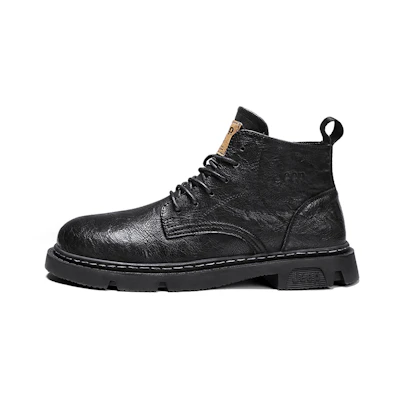 Jeep High-Top Casual Martin Boots 'Black Gift Recommendation'