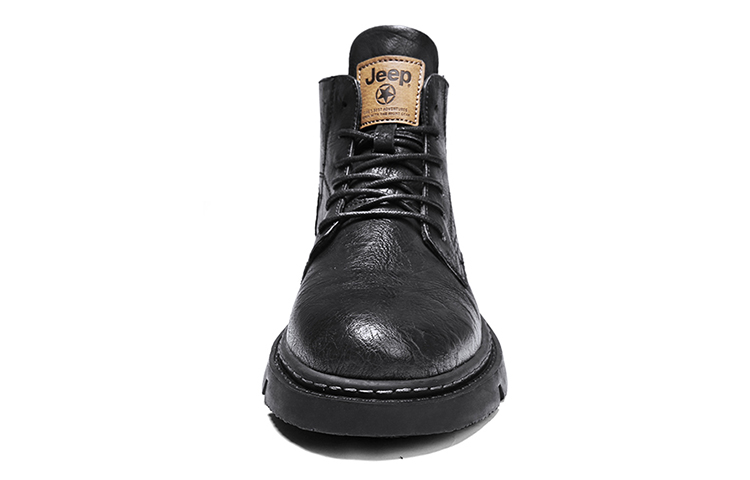 Jeep High-Top Casual Martin Boots 'Black Gift Recommendation' 圖 5