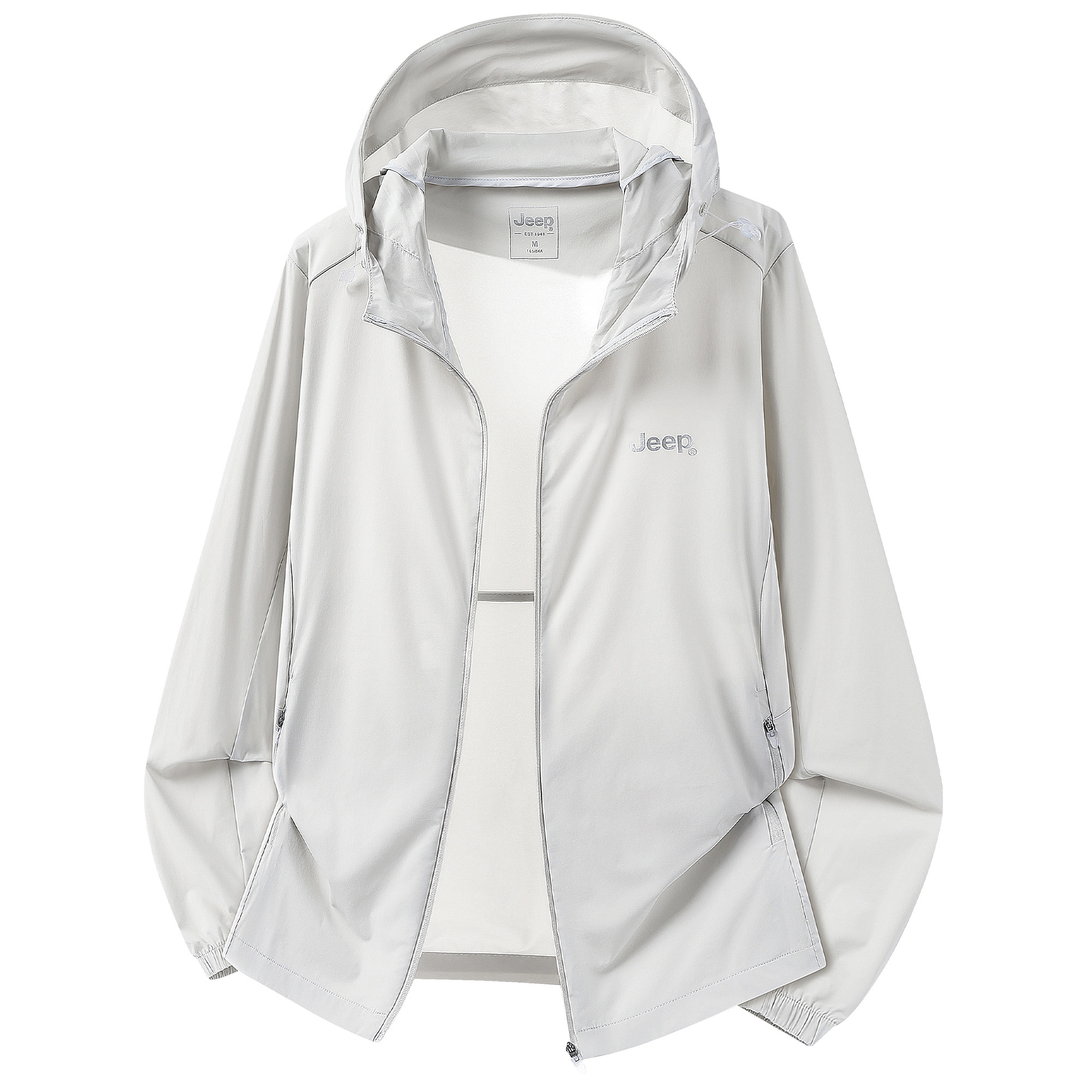 Jeep Ice Chill UPF50+ Lightweight UV Protection Hoodie-Unisex Outdoor Jacket P85DMWJ090