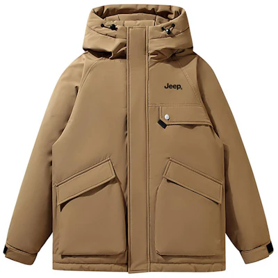 Jeep 冰雪系列户外羽绒服 防风保暖 男女同款 P84JMWD079 3