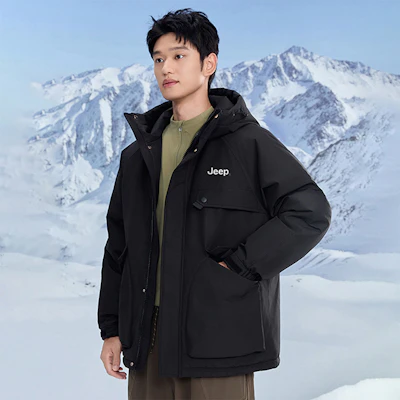 Jeep 冰雪系列户外羽绒服 防风保暖 男女同款 P84JMWD079 Purchase Jeep 冰雪系列户外羽绒服 防风保暖 男女同款 P84JMWD079