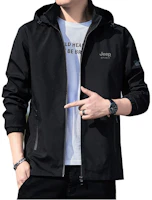 Jeep Letter Print Hoodie Casual Long-Sleeve Jacket JHX22186-1 Jeep Letter Print Hoodie Casual Long-Sleeve Jacket JHX22186-1