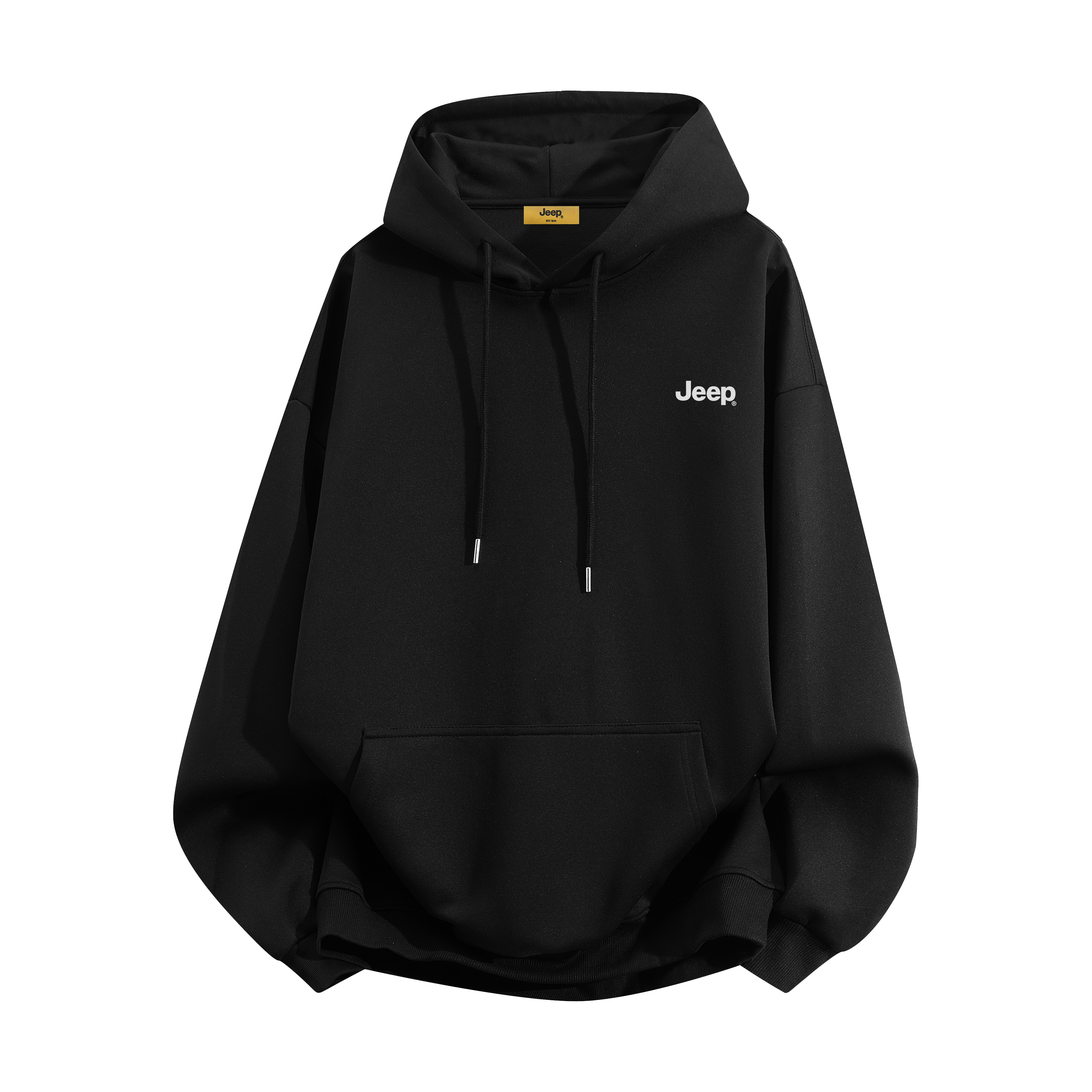 Jeep Lifestyle Heavyweight Logo Hoodie - Casual Unisex Streetwear Pullover P741MKJ341