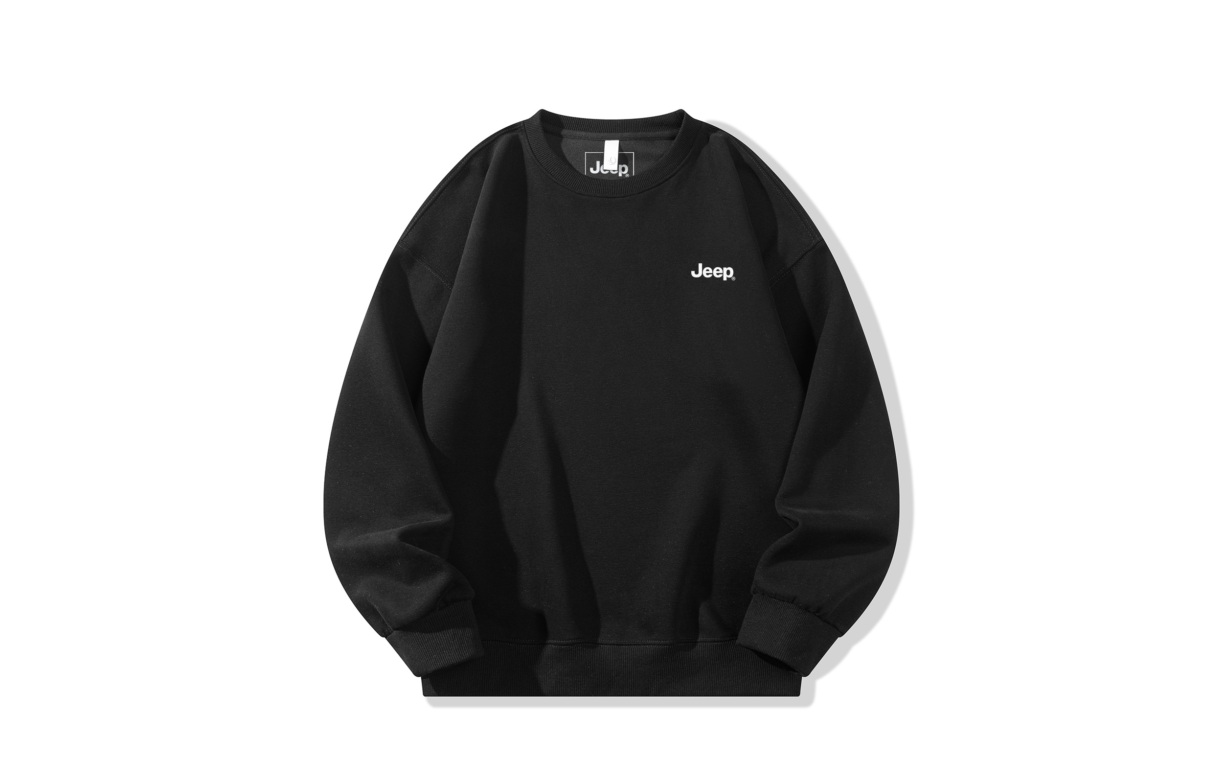 Jeep Lifestyle Heavyweight Oversized Crewneck Sweatshirt Unisex - Minimal Logo Design P741MKJ340