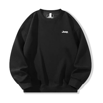 Jeep Lifestyle Heavyweight Oversized Crewneck Sweatshirt Unisex - Minimal Logo Design P741MKJ340
