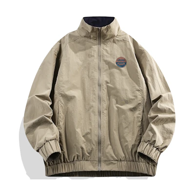 Jeep Lifestyle Outdoor Casual Zip-Up Jacket Unisex - Logo Print, Relaxed Fit P733MWJ204